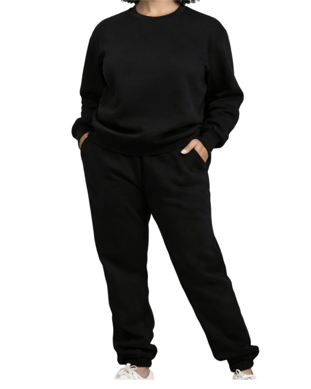 Black PullOver Tracksuit