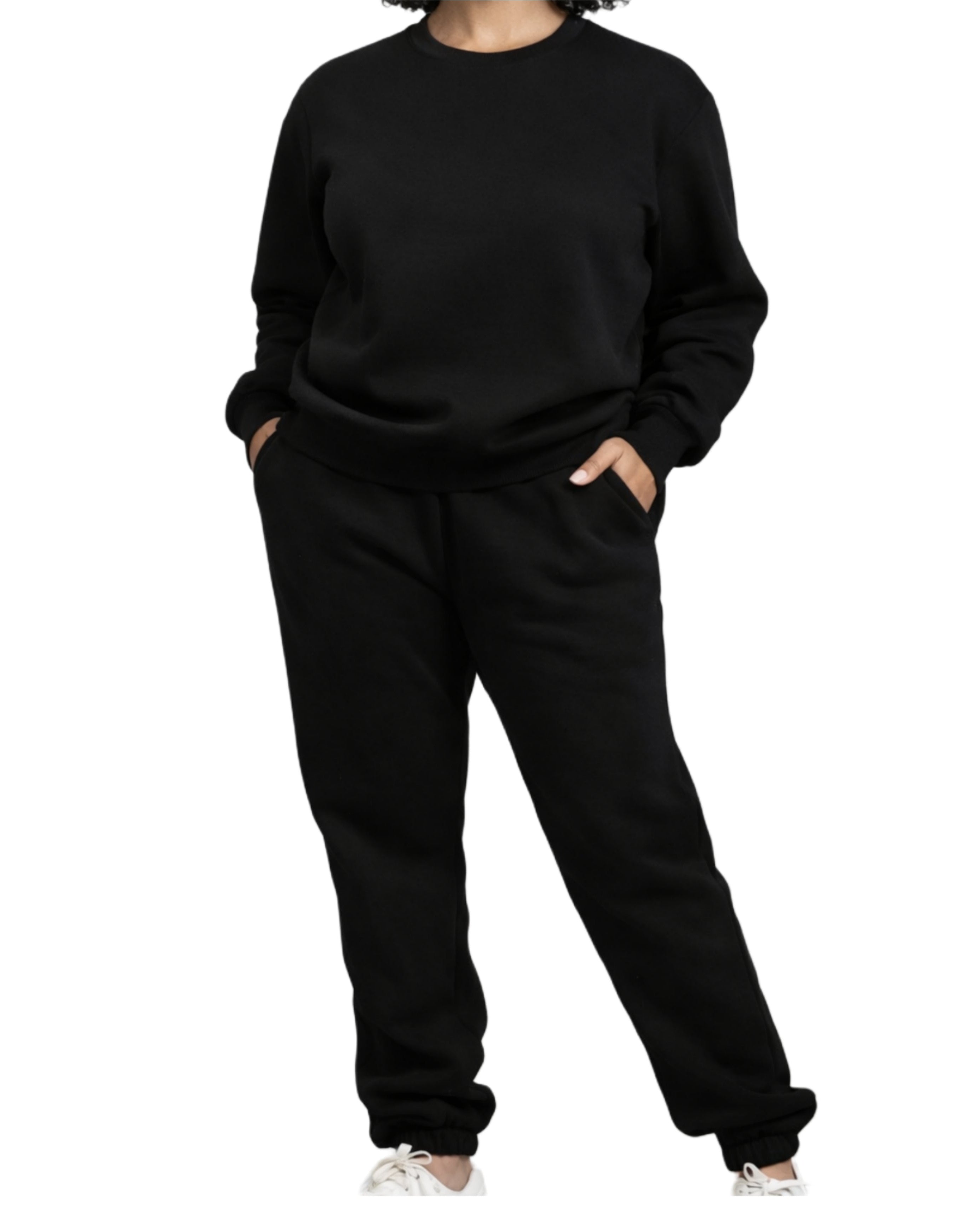Black PullOver Tracksuit
