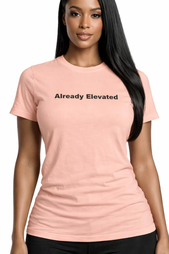 Buttery Salmon Already Elevated Spring T-Shirt