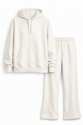 Beige Hooded Tracksuit