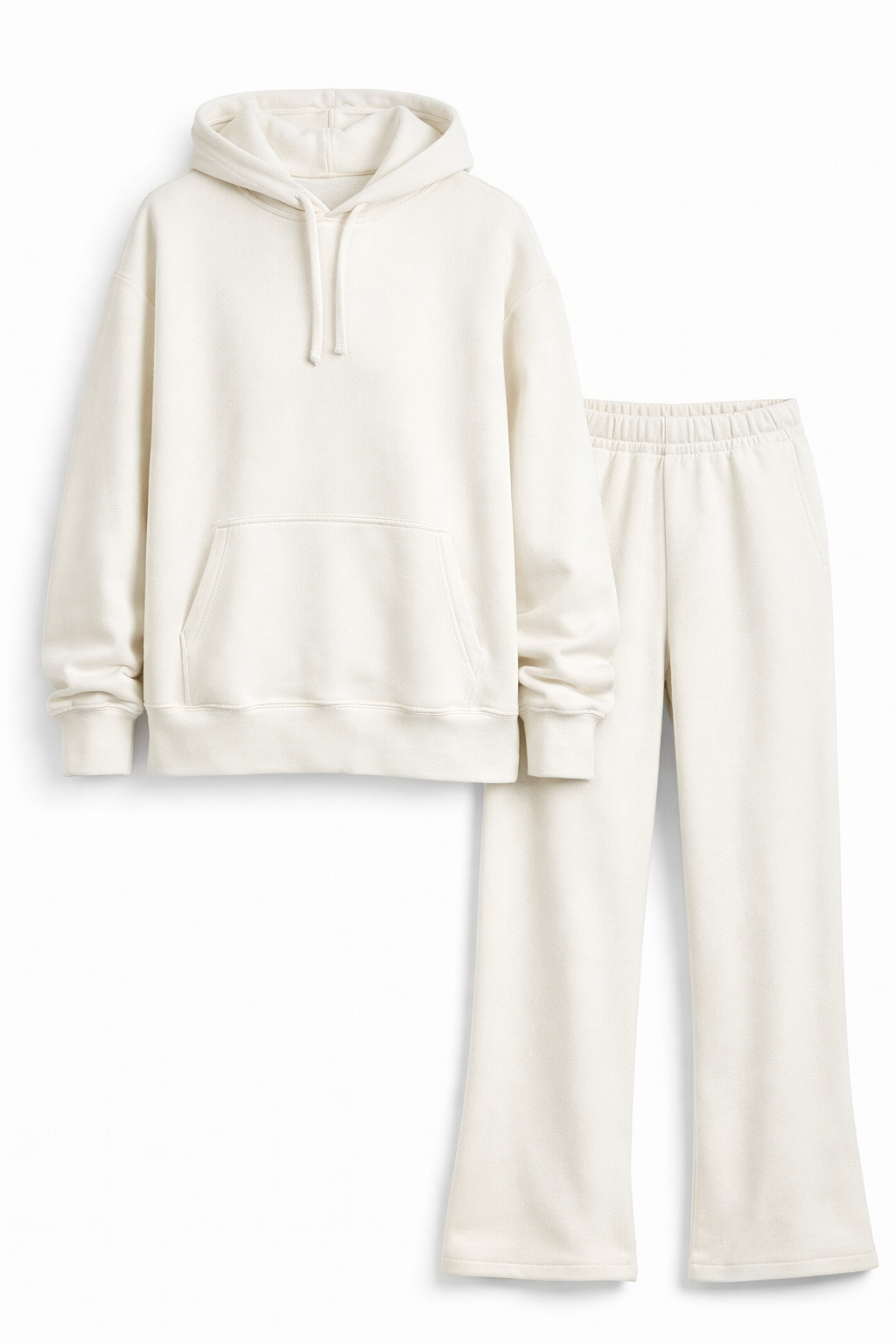 Beige Hooded Tracksuit