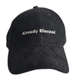 Already Elevated Black Suede Cap