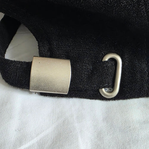 Already Elevated Black Suede Cap