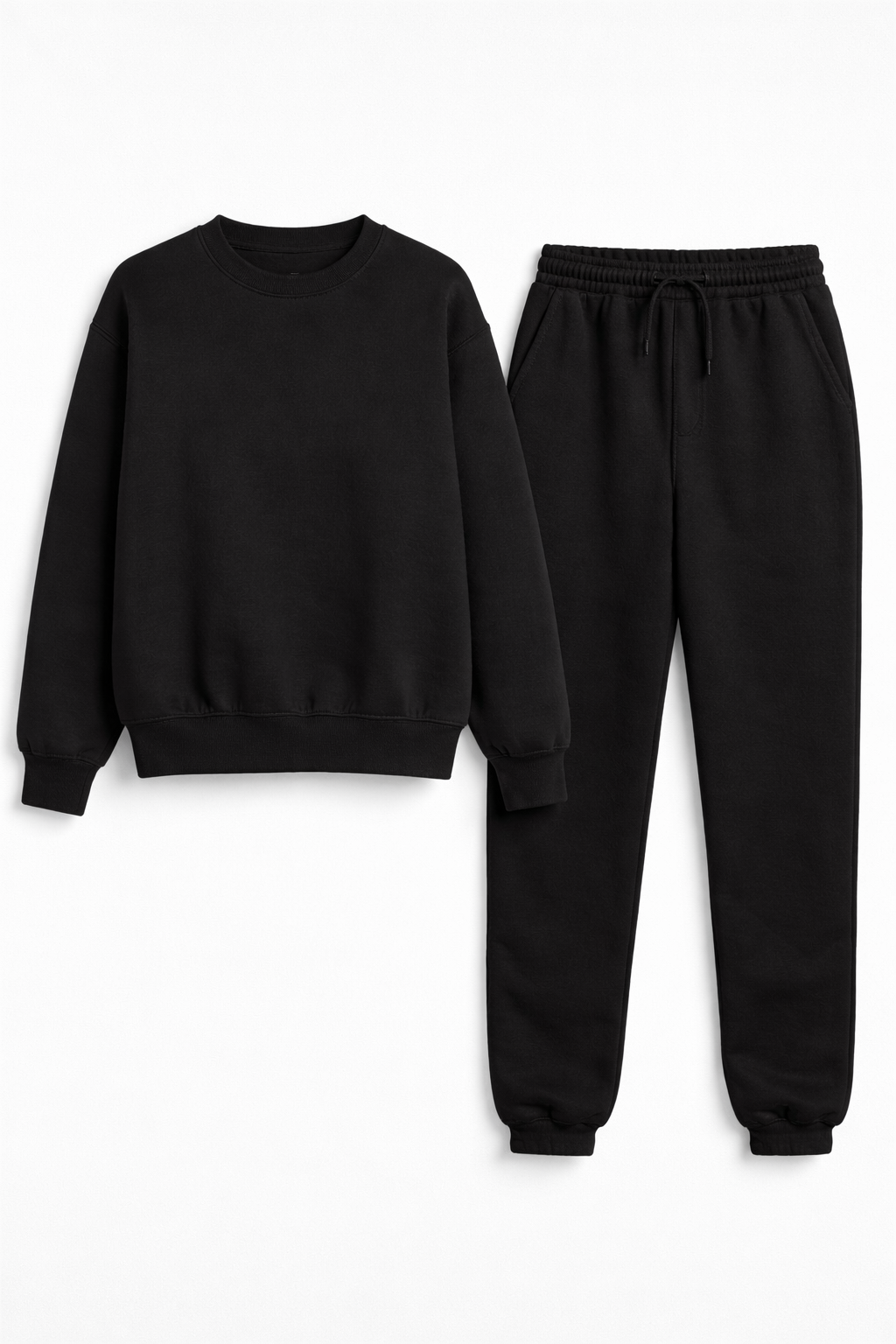 Black PullOver Tracksuit