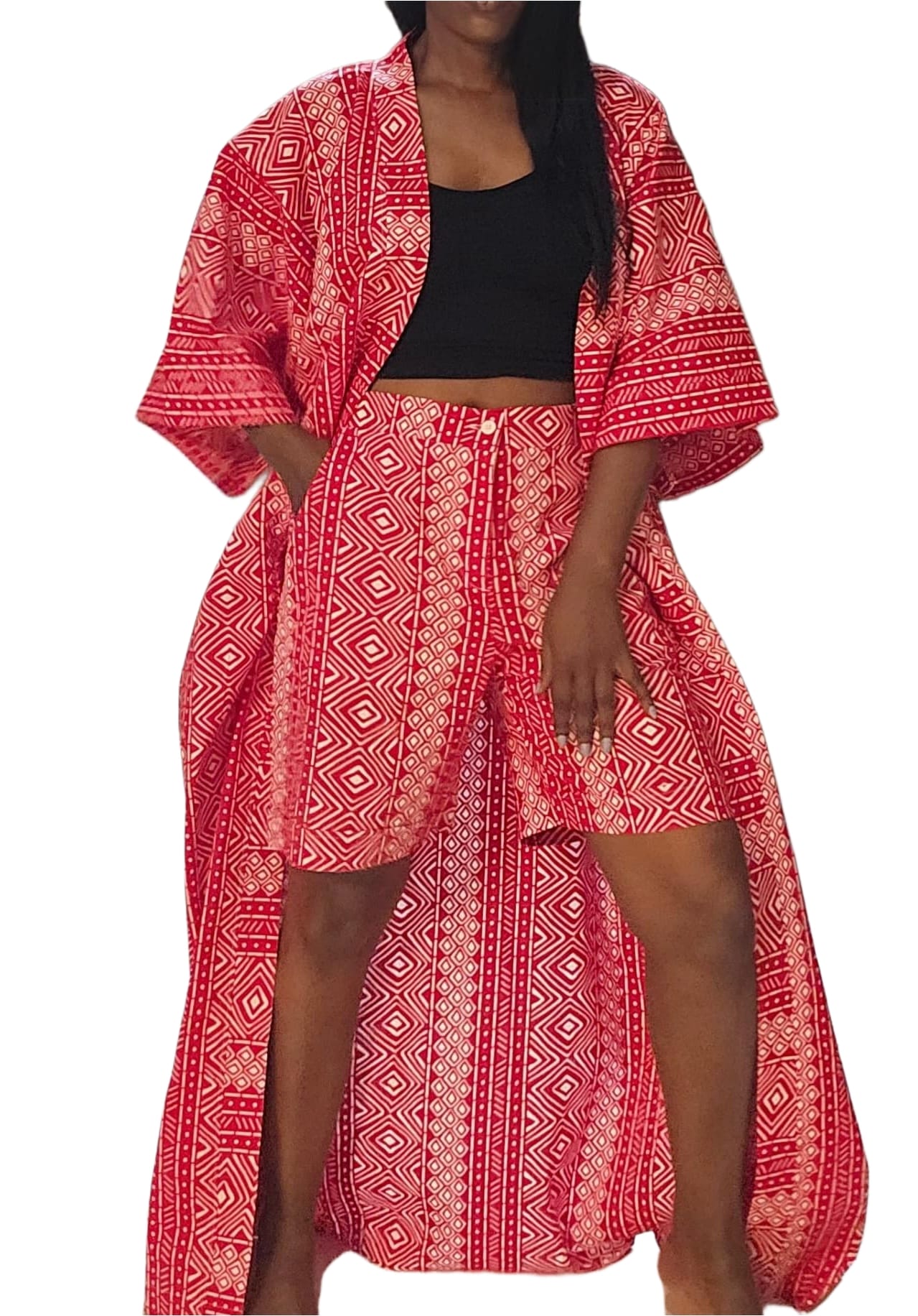 Kimono Shorts Set