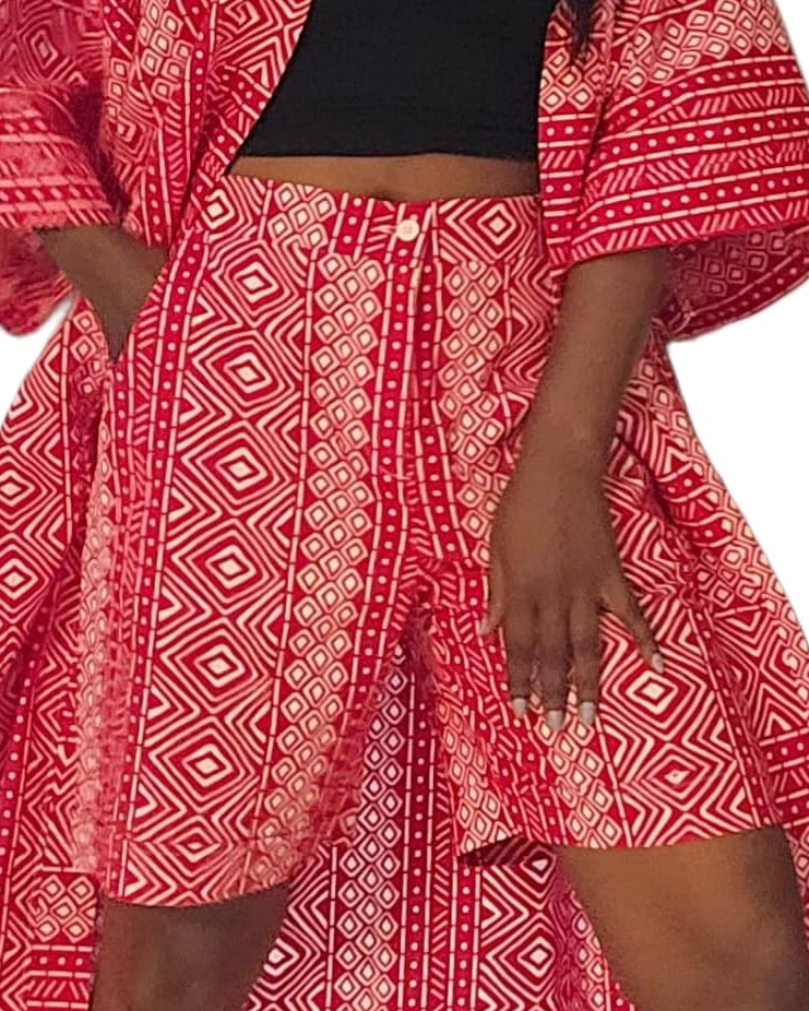 Kimono Shorts Set